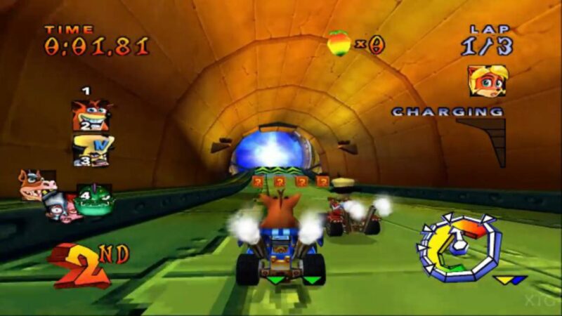 دانلود بازی کراش Crash Nitro Cart پلی استیشن 2 | کراش ماشینی برای ps2 - Image 3